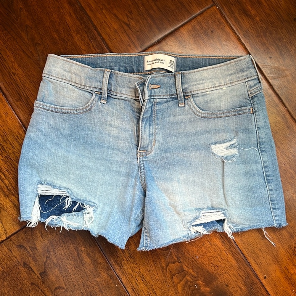 Abercrombie kids Jean shorts